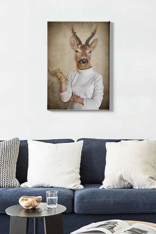 Tablou Canvas Ren, Multicolor, 70 x 50 cm - Multicolor