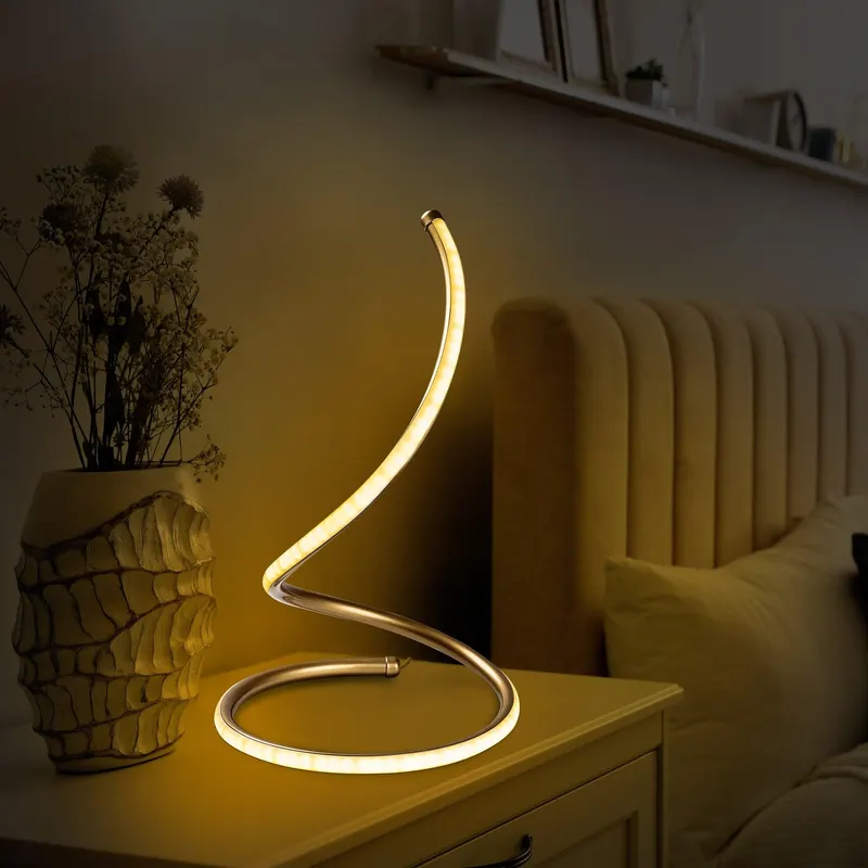 Veioză Arc Table Lamp 13286 - Auriu