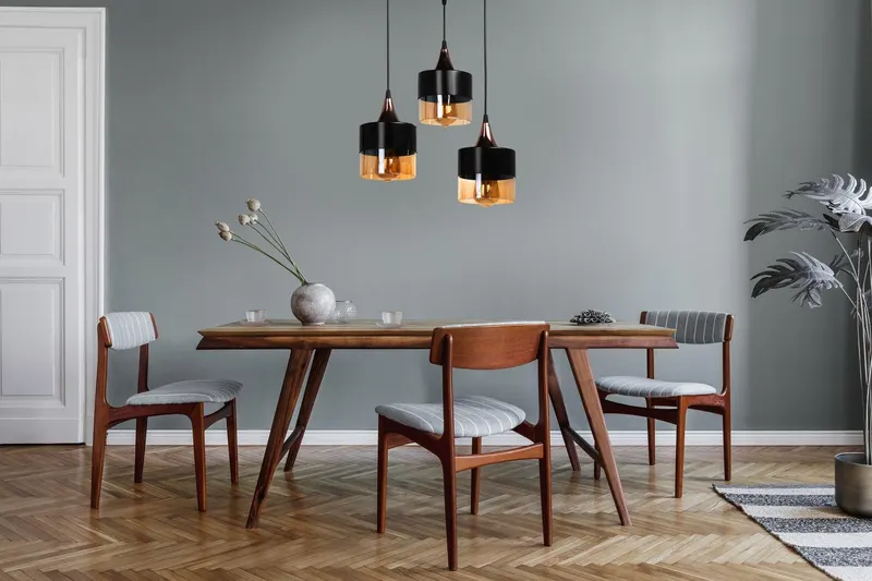 Lustra Sahra 1 Chandelier, Negru - Negru