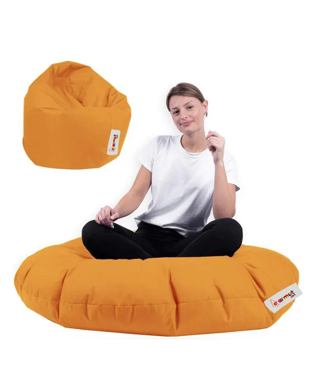 Fotoliu puf, Bean Bag, Ferndale, 100 cm, impermeabil, 100 x 100 x 20 cm - arsiv2