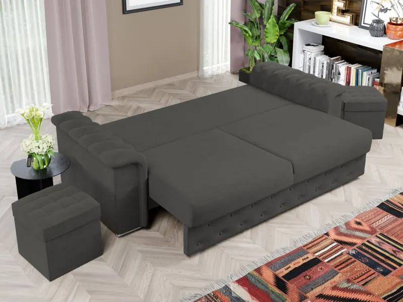 Canapea Olimp Gri Antracit — imaginea 3