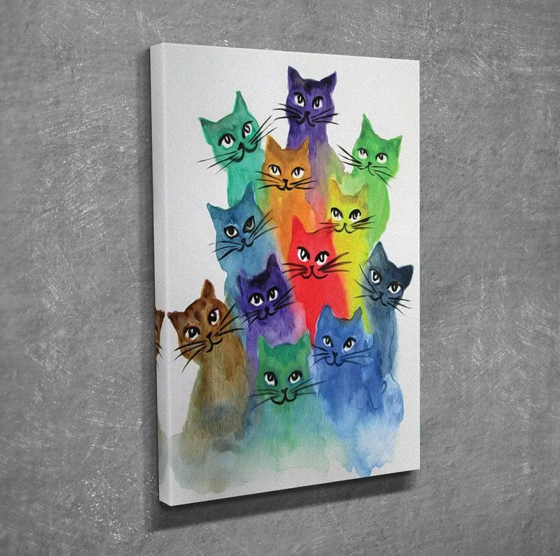 Tablou Canvas Majestic, Multicolor, 40x30 cm - Multicolor