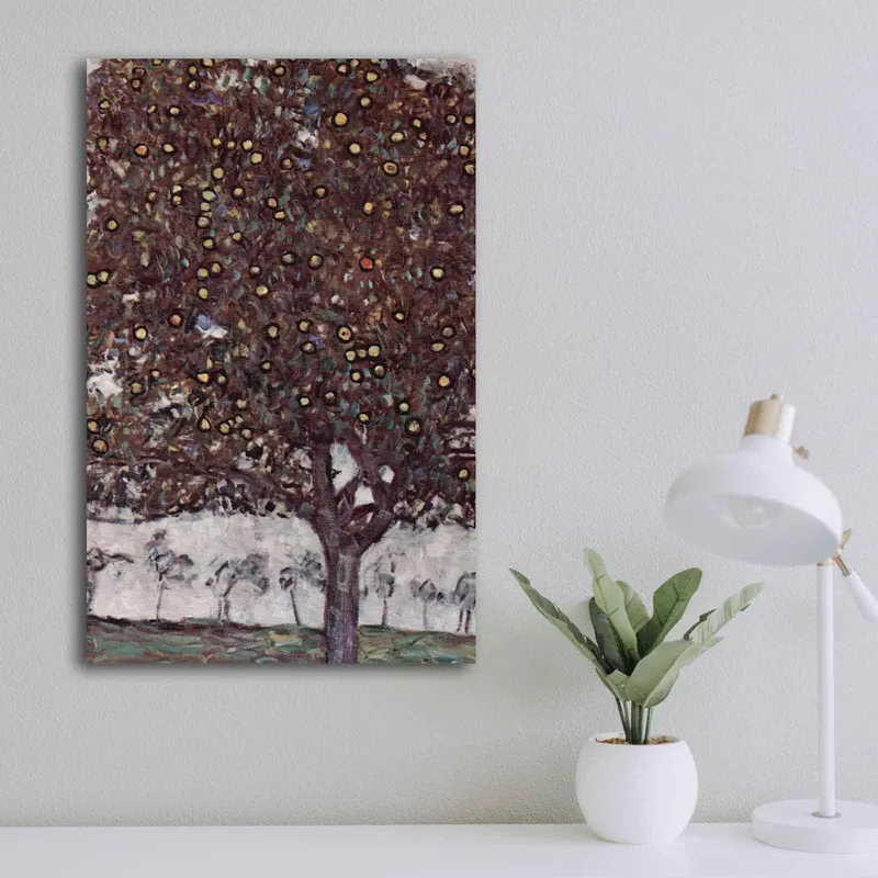 Tablou Canvas 4570KLIMT009, Multicolor, 70x45 cm - Multicolor