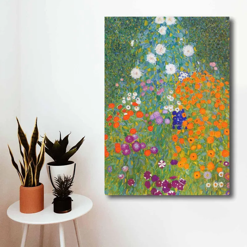 Tablou Canvas 70100KLIMT001, Multicolor, 100x70 cm - Multicolor
