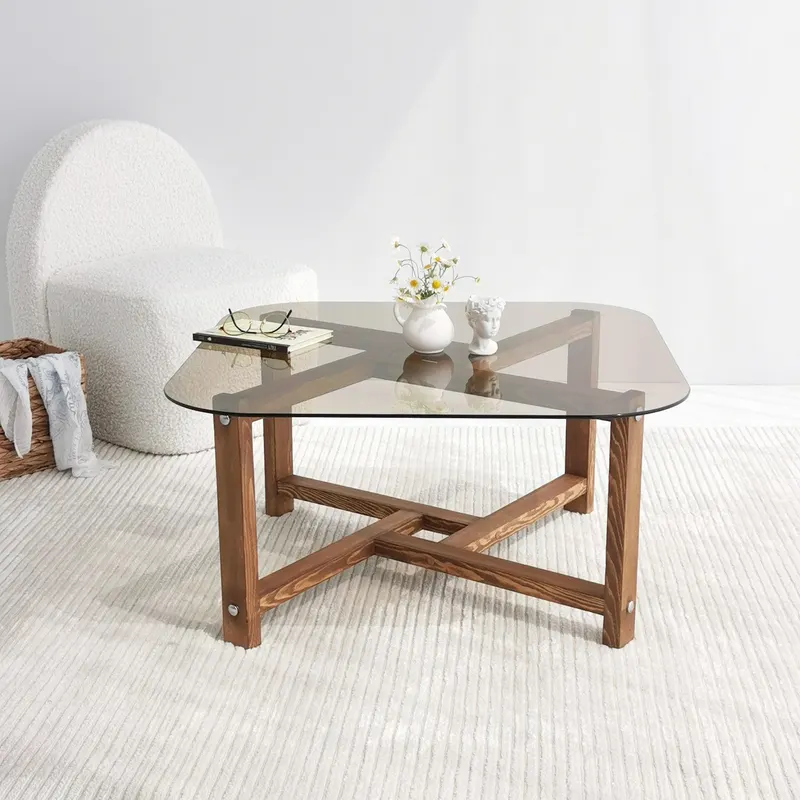 Masuta de cafea Zen - Oak, Stejar, 80x40x80 cm - Stejar