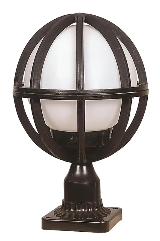 Aplica de perete exterior, Negru, 23x61x23 cm - Negru