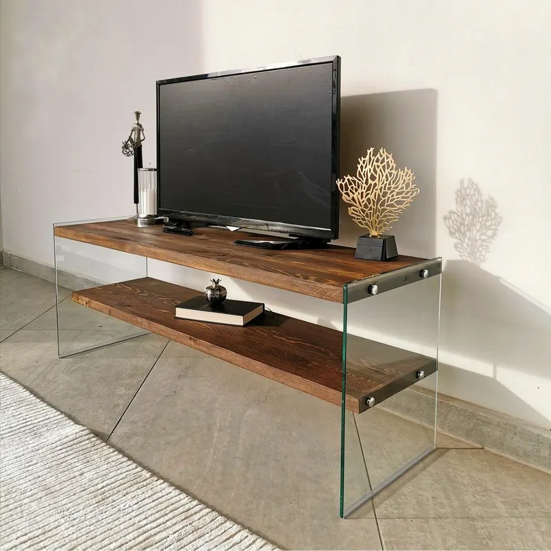 Comoda TV TV103, Nuc, 35x45x120 cm - Nuc