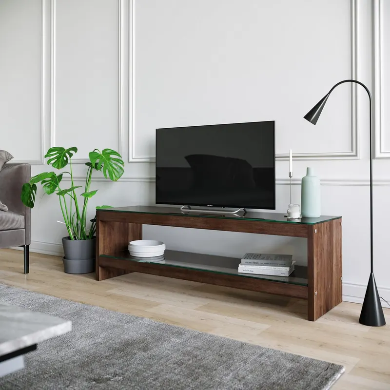 Comoda TV TV300, Nuc, 40x45x140 cm - Nuc