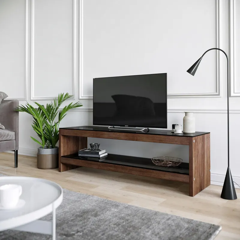 Comoda TV TV301, Nuc, 40x45x140 cm - Nuc