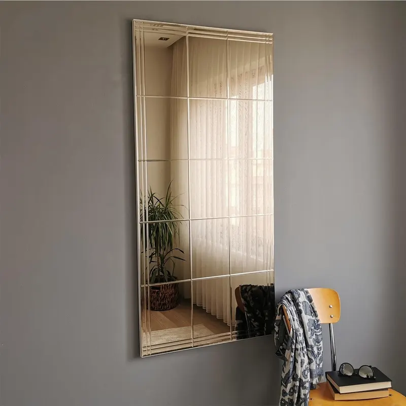 Oglindă NSTLA308d, Argint, 2x130x62 cm - Multicolor