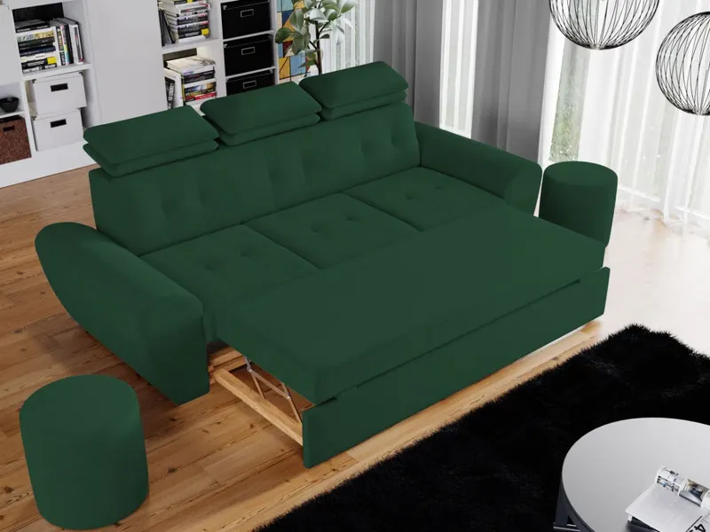 Canapea Barini Verde — imaginea 3