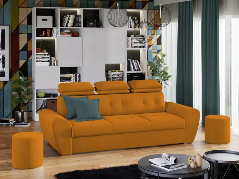 Canapea Barini Portocalie — imaginea 2