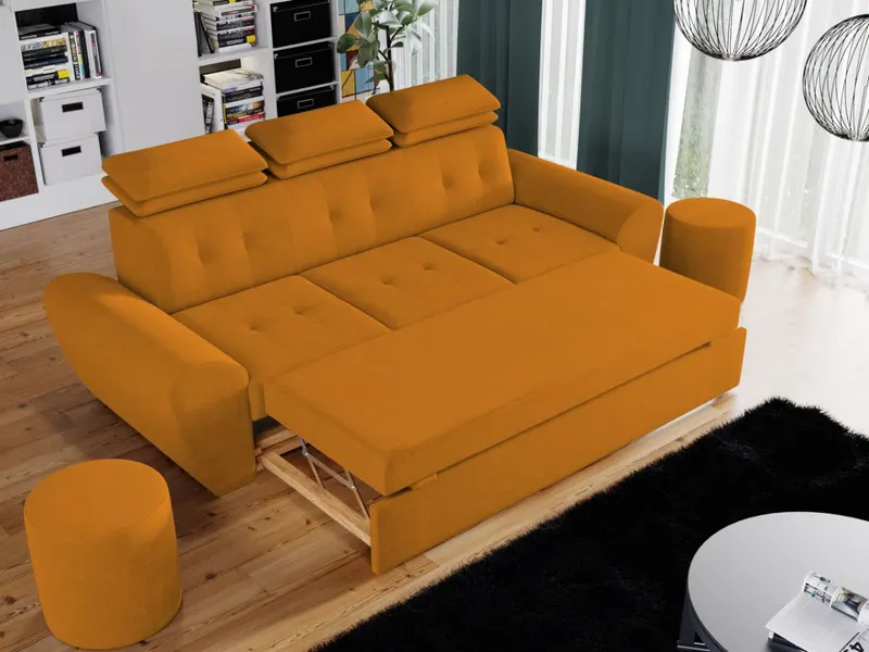 Canapea Barini Portocalie — imaginea 3