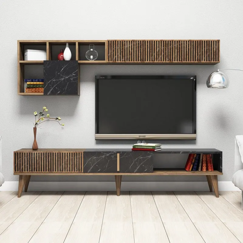COMODA TV Milan TV Unit, Nuc, 35x40x180 cm - arsiv5
