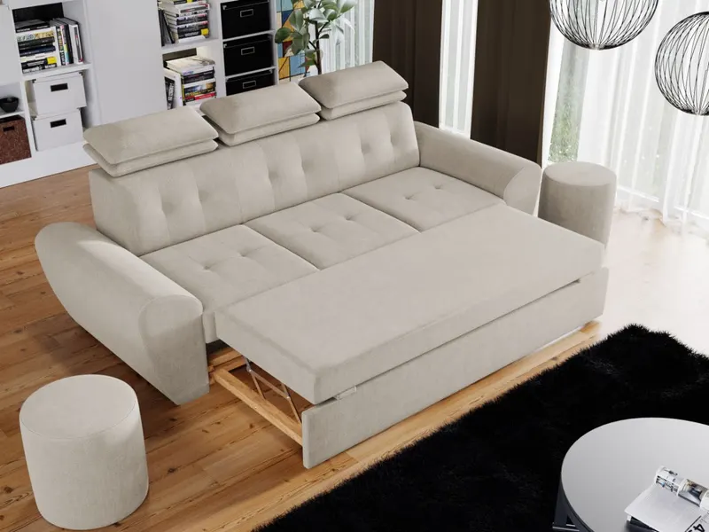 Canapea Barini Crem — imaginea 3
