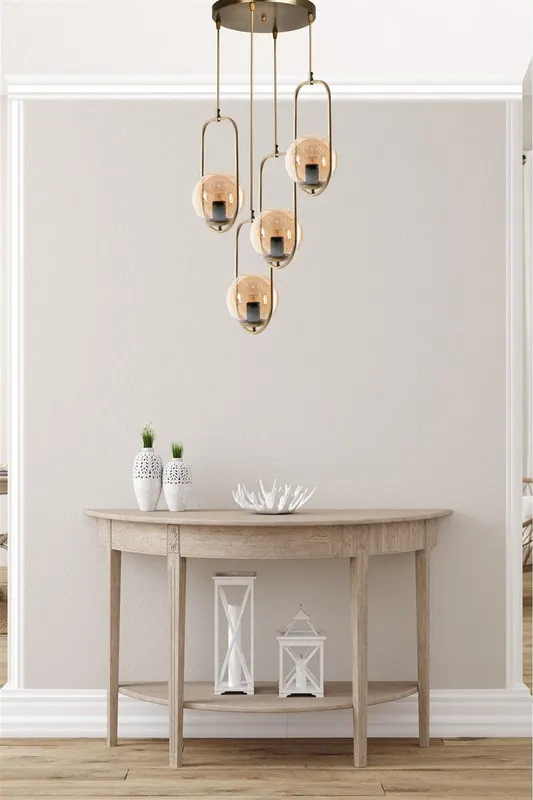 Lustra Catherine, Cupru - Multicolor