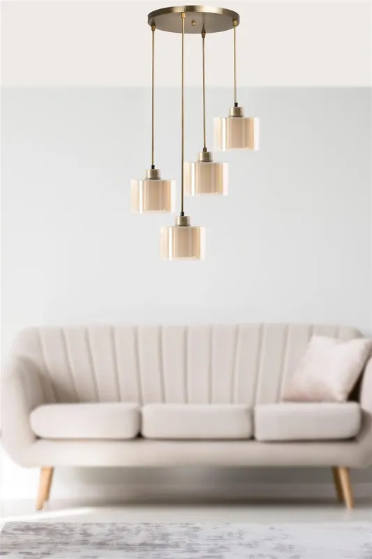 Lustra Sterium Design Elegant, Cupru - Multicolor