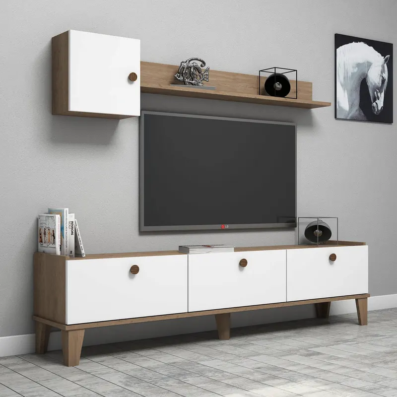 COMODA TV dew, Stejar, 178x35x45 cm - Stejar