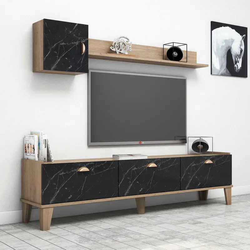 COMODA TV wer, Stejar, 178x35x45 cm - Stejar