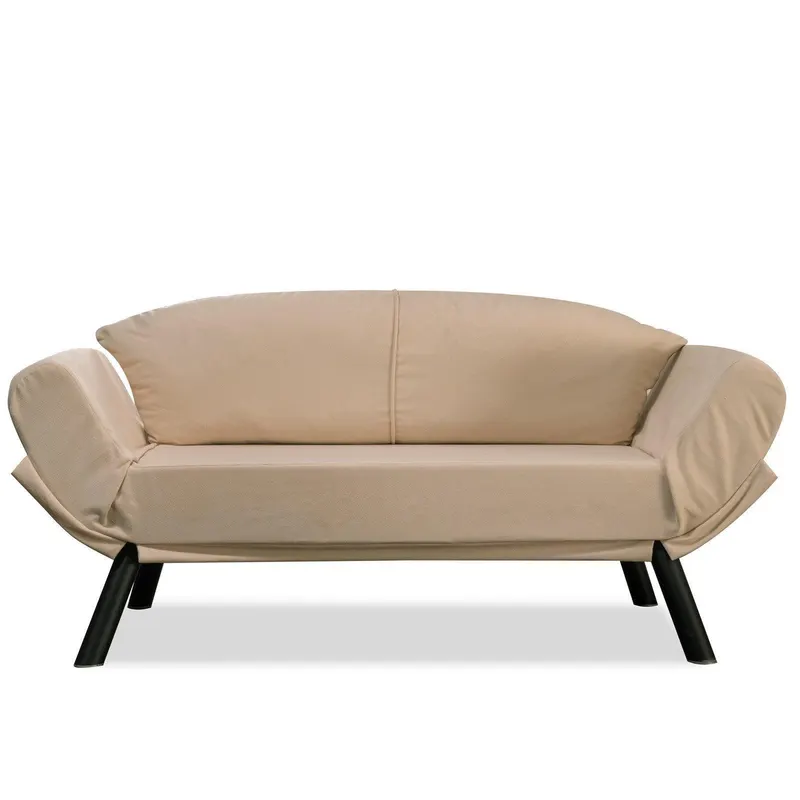 Canapea extensibilă 2 locuri Nero, Diverse culori, 177x75x87 cm - Bej