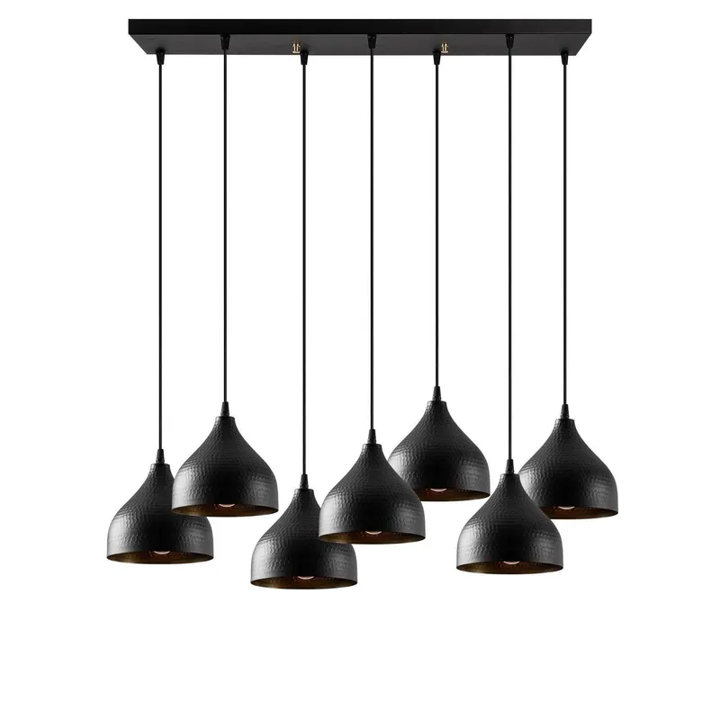 Lustra Sunspire 02, Negru - Negru
