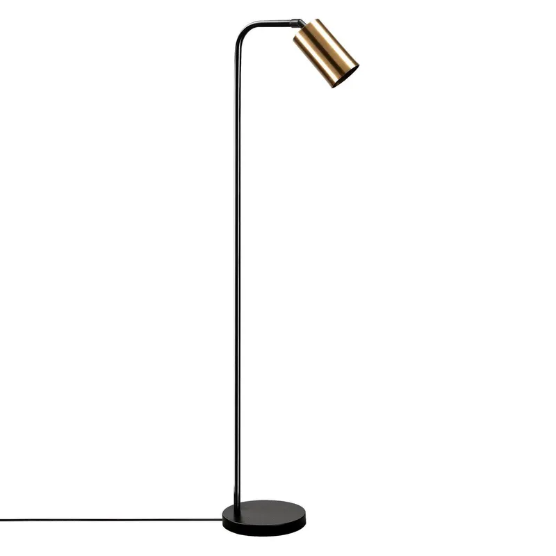 Lampadar Lumen, Vintage Negru - Auriu