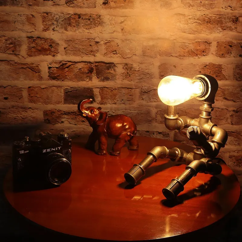 Veioză Pp009 Table Lamp, Negru - Negru