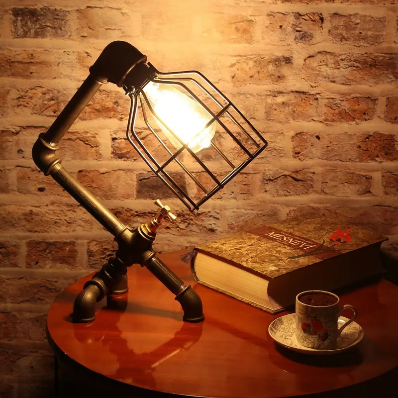 Veioză Pp004 Table Lamp, Negru - Negru
