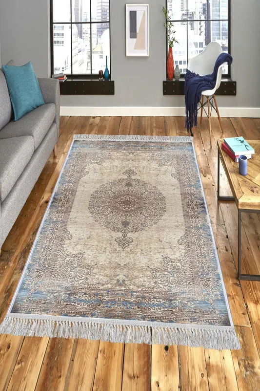 Covor de living / dormitor ELS1828, Multicolor - Multicolor