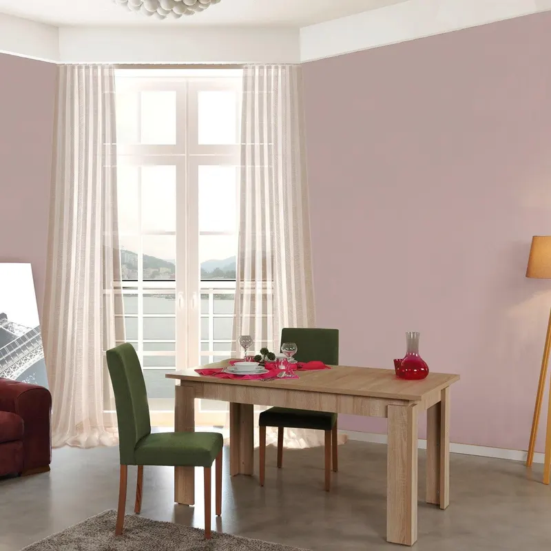 Masa Dining Extensibila, Stejar deschis, 150 x 78 x 80 cm - Stejar