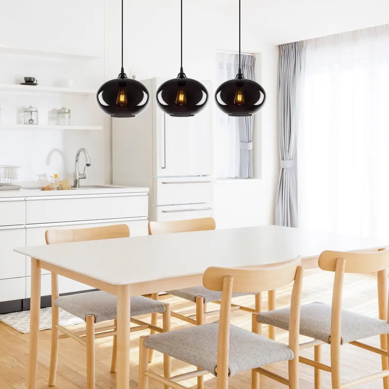 Lustra Smokel Chandelier, Fum - Gri deschis