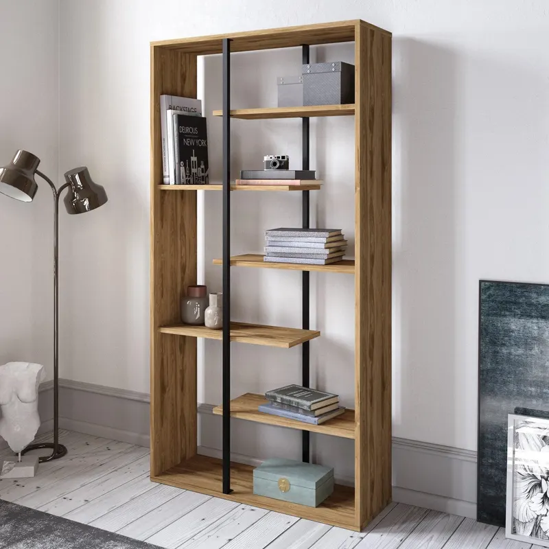 Biblioteca Presto, Nuc, 30x173x90 cm - Nuc