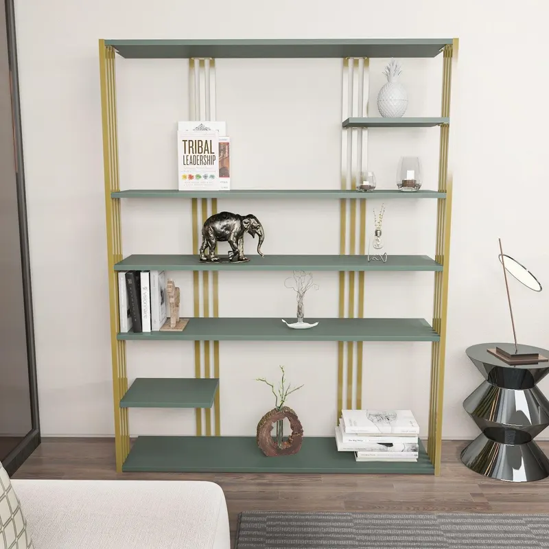 Biblioteca Manny Elegant, 6 Rafturi, 120 X 160 X 30 Cm - arsiv9