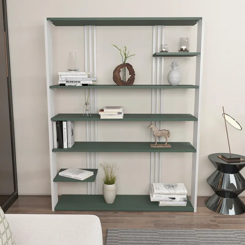 Biblioteca Manny Elegant, 6 Rafturi, 120 X 160 X 30 Cm - arsiv