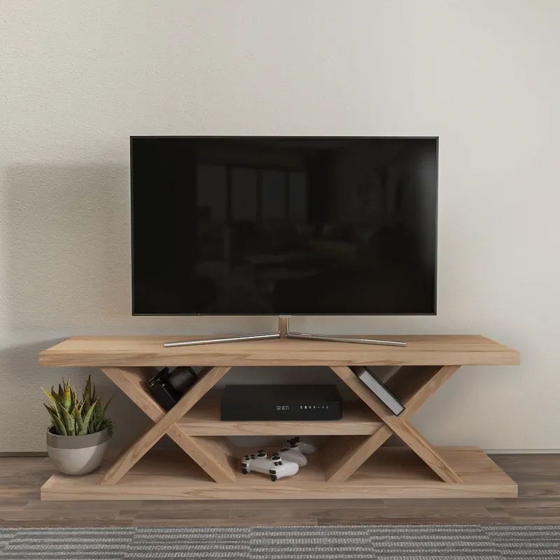 Comoda Tv Bajic, Stejar, 136 X 42 X 37 Cm - Stejar