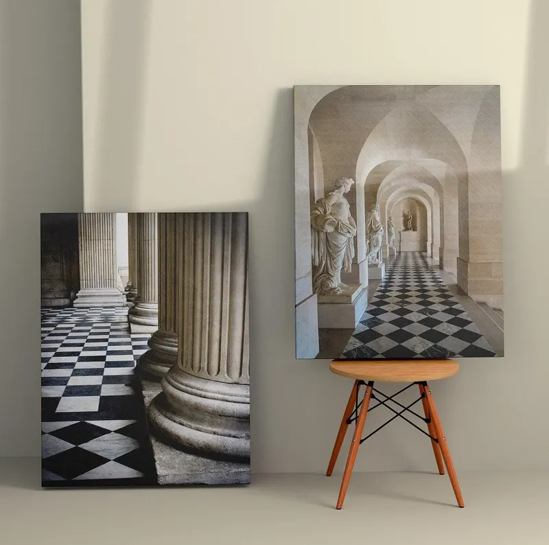 Tablou Canvas (2 bucăți) Artistic 1, Multicolor, 150x100 cm - Multicolor