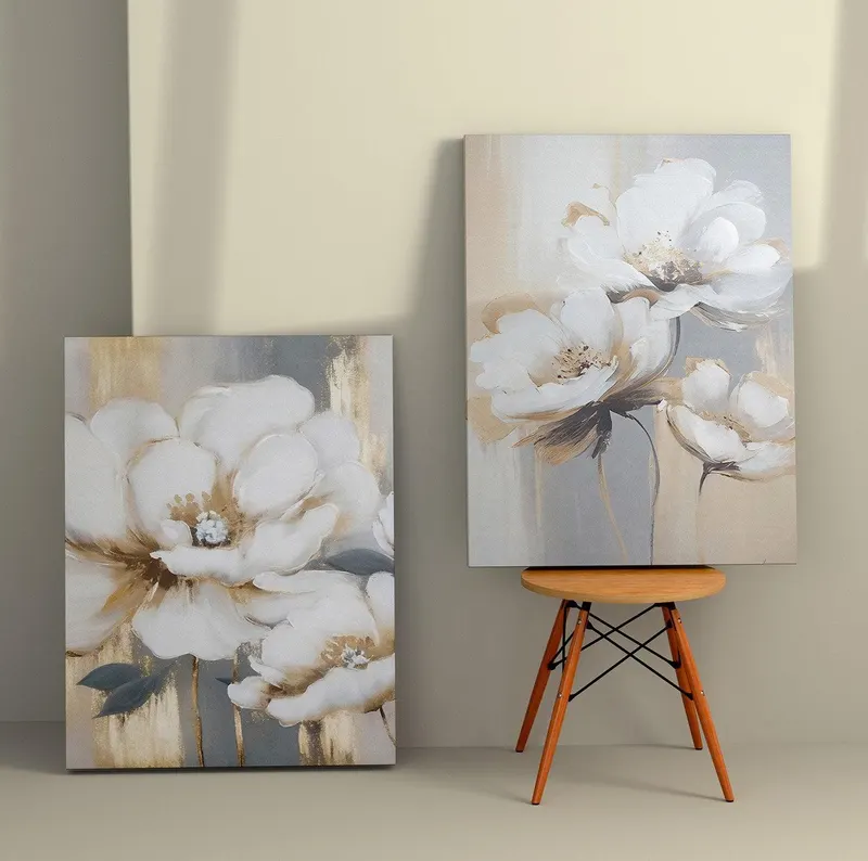 Tablou Canvas (2 bucăți) 2KNV4235, Multicolor, 110x70 cm - Multicolor