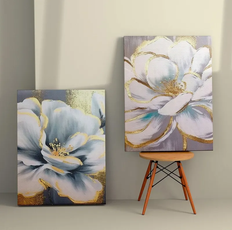 Tablou Canvas (2 bucăți) 2KNV4238, Multicolor, 110x70 cm - Multicolor