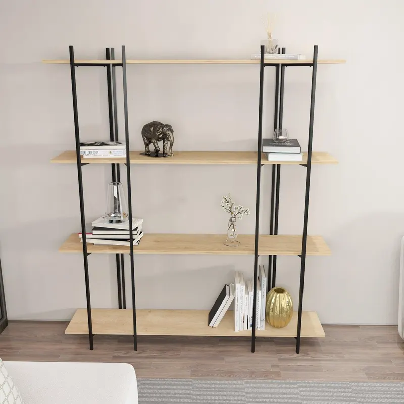 Biblioteca Soms 4 Rafturi Mari, 160 X 180 X 30 Cm - arsiv3