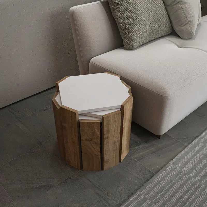 Set Masuta De Cafea Soril 3 Bucati,  45 X 41 X 45 Cm - arsiv7