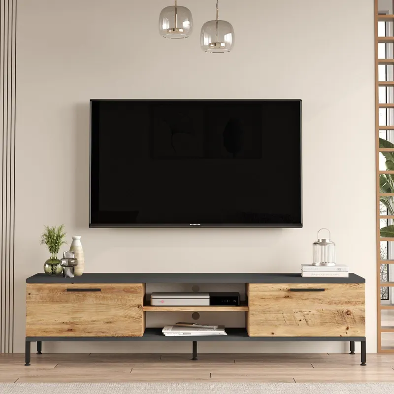 COMODA TV ST1 - GW, Stejar, 160x39x35 cm - Stejar
