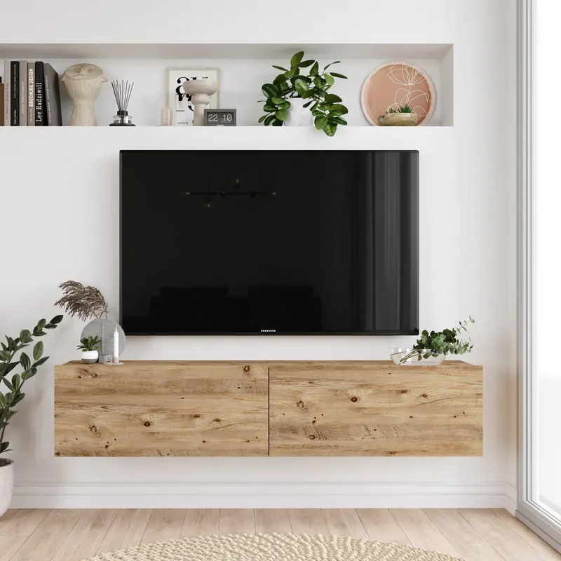 COMODA TV ST1 - GW, Stejar, 140x29x32 cm - Stejar