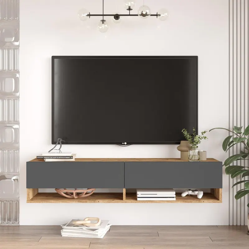COMODA TV VG14 - A, Stejar, 140x29x32 cm - Stejar