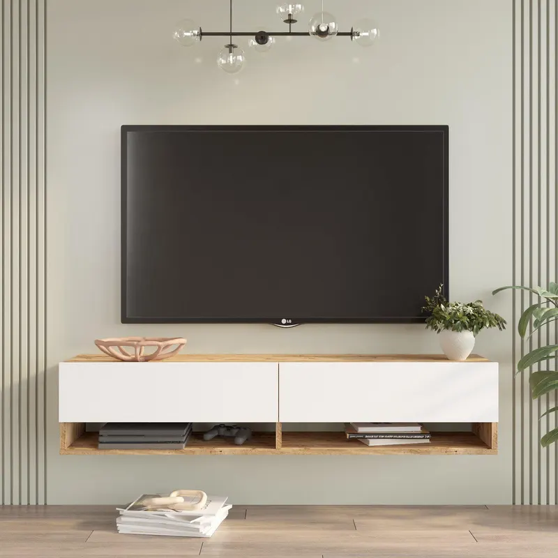 COMODA TV VG18 - A, Stejar, 140x29x32 cm - Stejar