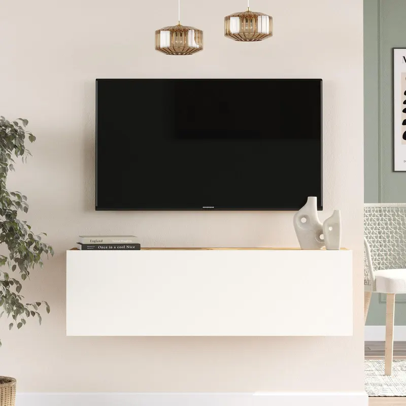 COMODA TV WL9-W, Stejar, 100x31.6x29.1 cm - Stejar