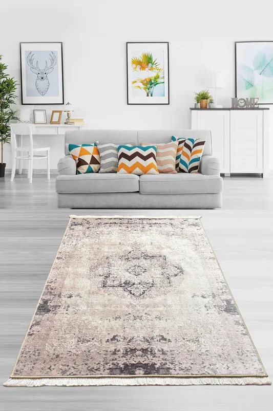 Covor de living / dormitor Soft DJT, Multicolor - Multicolor