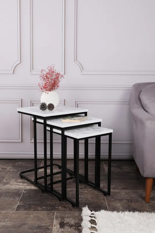 MASUTA DE CAFEA Ce Metal Zigo Table, Nuc, 46x49x41 cm - arsiv4