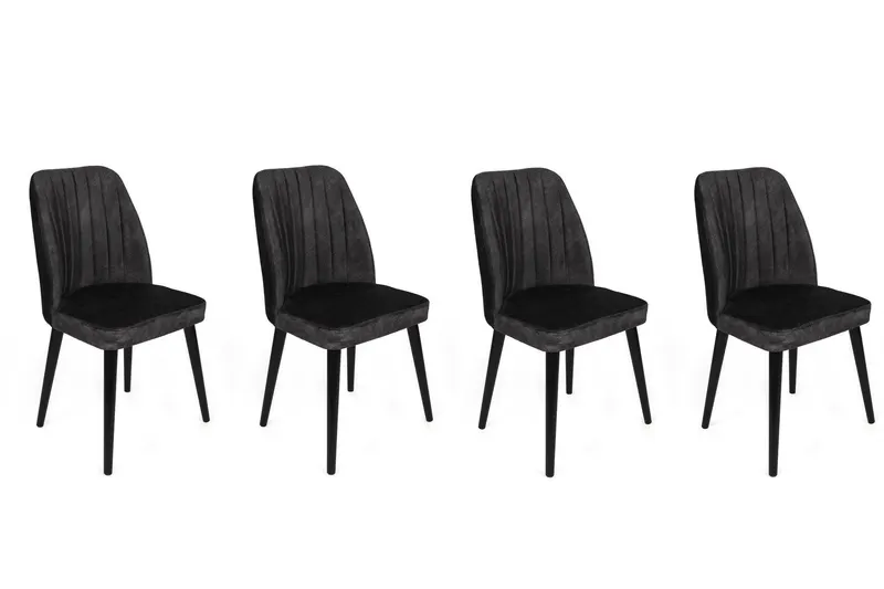 Set scaune (4 bucăți) Alfa V4 Chair Set (4 Pieces), Kaki, 50x90x49 cm - arsiv3