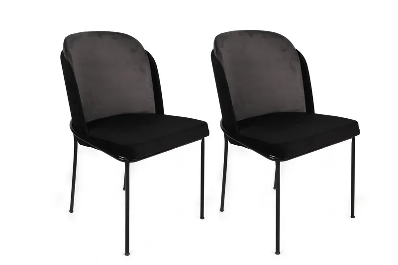 Set scaune (2 bucăți) Dore Chair Set (2 Pieces), Muştar, 54x86x55 cm - arsiv