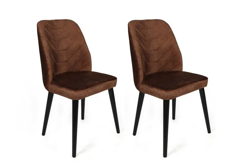 Set scaune (2 bucăți) Dallas Chair Set (2 Pieces), Bej, 50x90x49 cm - arsiv4
